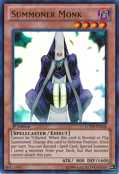 Summoner Monk [LCYW-EN166] Ultra Rare Yu-Gi-Oh!