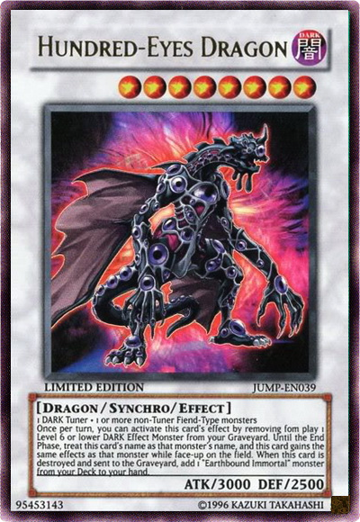 Hundred-Eyes Dragon [JUMP-EN039] Ultra Rare Yu-Gi-Oh!