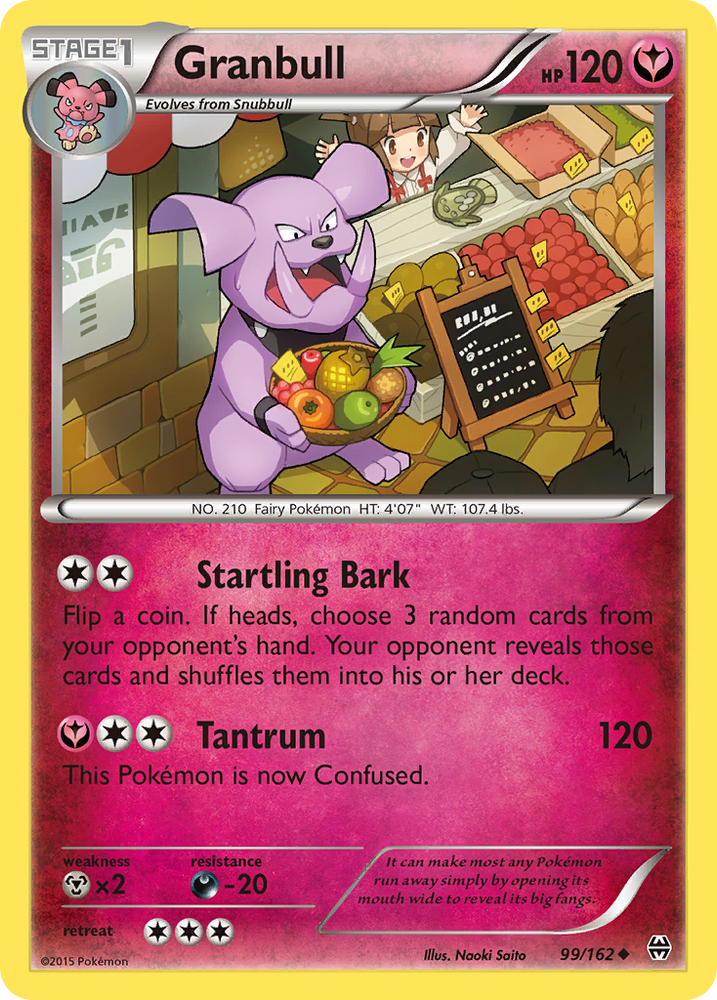Granbull (99/162) [XY: BREAKthrough] Pokémon