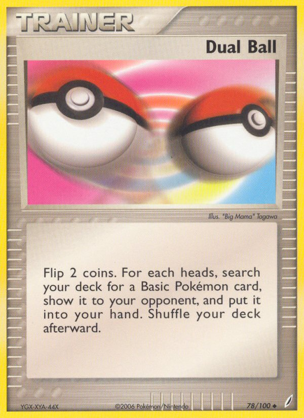 Dual Ball (78/100) [EX: Crystal Guardians] Pokémon