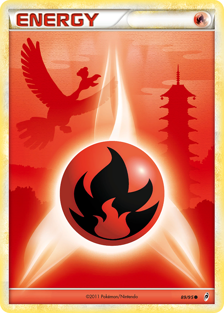 Fire Energy (89/95) [HeartGold & SoulSilver: Call of Legends] Pokémon