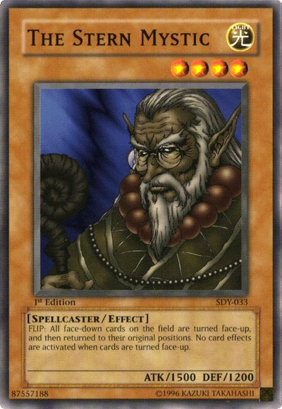 The Stern Mystic [SDY-033] Common Yu-Gi-Oh!