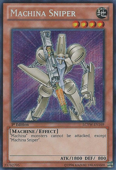 Machina Sniper [LCYW-EN169] Secret Rare Yu-Gi-Oh!