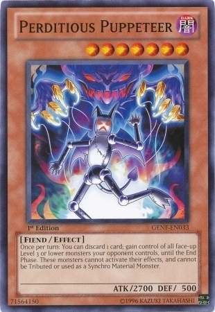 Perditious Puppeteer [GENF-EN033] Common Yu-Gi-Oh!