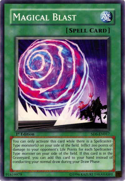 Magical Blast [SD6-EN017] Common Yu-Gi-Oh!