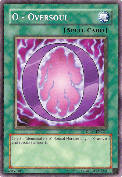 O - Oversoul [DR04-EN221] Common Yu-Gi-Oh!