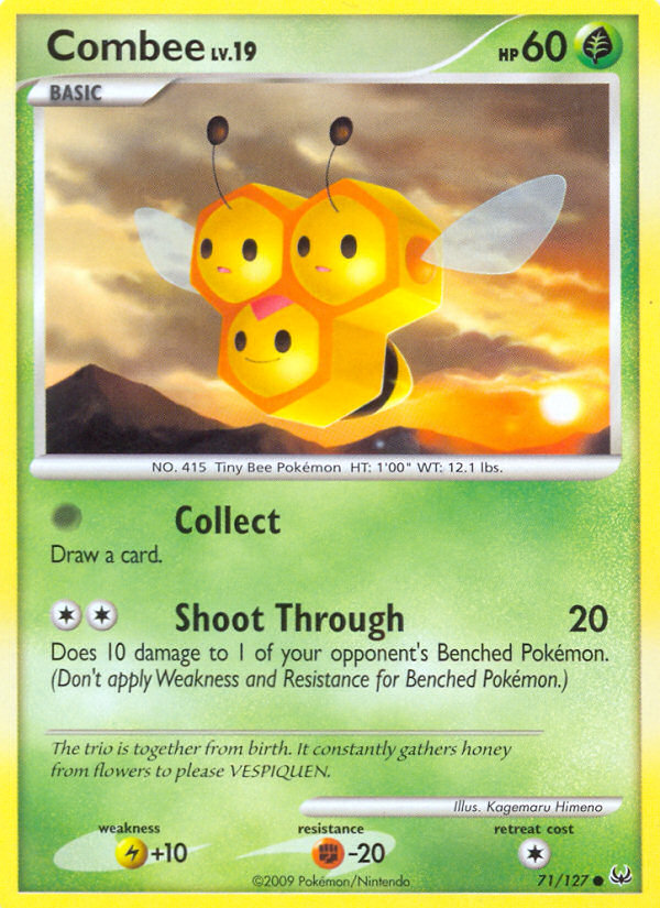 Combee (71/127) [Platinum: Base Set] Pokémon
