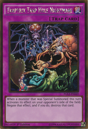 Traptrix Trap Hole Nightmare [PGL2-EN069] Gold Rare Yu-Gi-Oh!