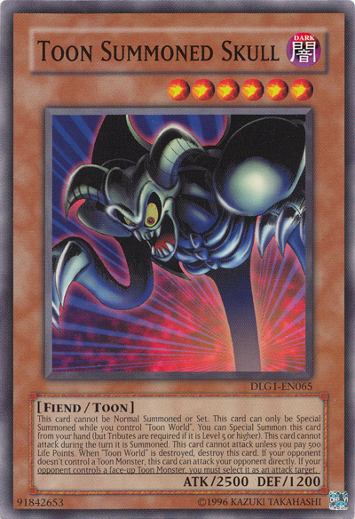 Toon Summoned Skull [DLG1-EN065] Common Yu-Gi-Oh!
