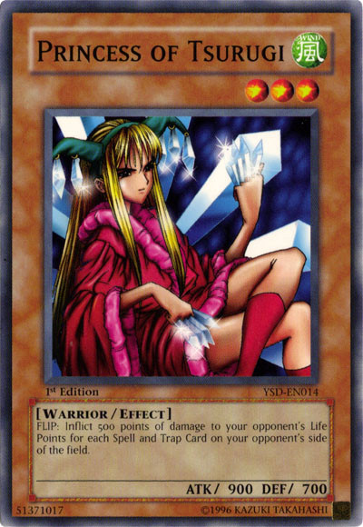 Princess of Tsurugi [YSD-EN014] Common Yu-Gi-Oh!
