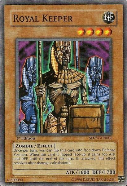 Royal Keeper [SDZW-EN006] Common Yu-Gi-Oh!