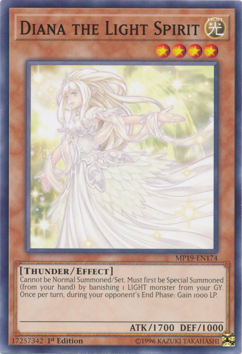 Diana the Light Spirit [MP19-EN174] Common Yu-Gi-Oh!