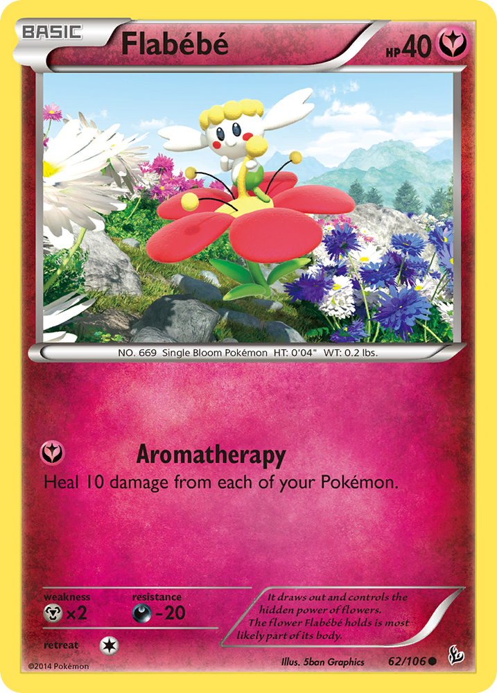 Flabebe (62/106) [XY: Flashfire] Pokémon