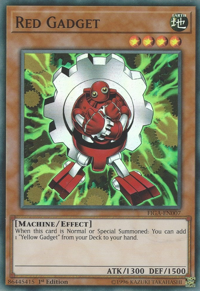 Red Gadget [FIGA-EN007] Super Rare Yu-Gi-Oh!