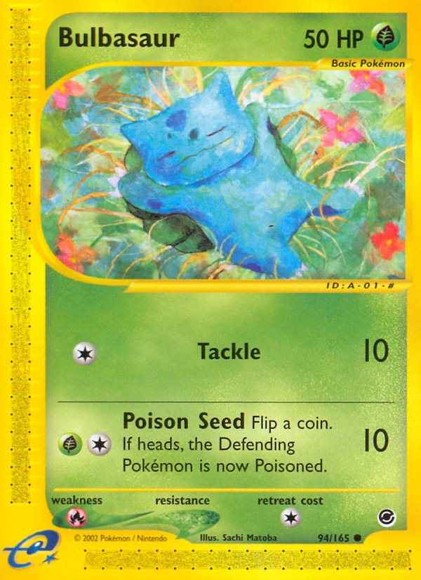 Bulbasaur (94/165) [Expedition: Base Set] Pokémon