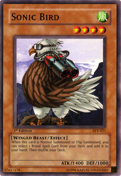 Sonic Bird [SYE-021] Common Yu-Gi-Oh!
