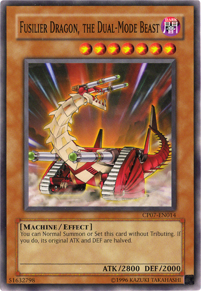 Fusilier Dragon, The Dual-Mode Beast [CP07-EN014] Common Yu-Gi-Oh!