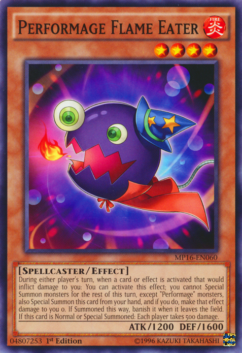 Performage Flame Eater [MP16-EN060] Common Yu-Gi-Oh!