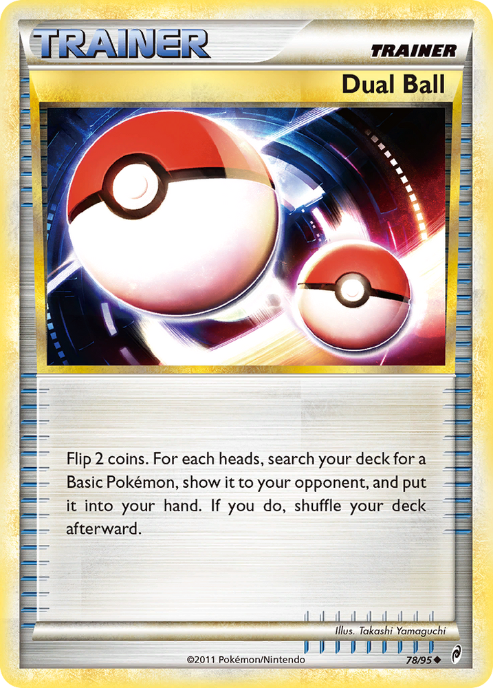 Dual Ball (78/95) [HeartGold & SoulSilver: Call of Legends] Pokémon