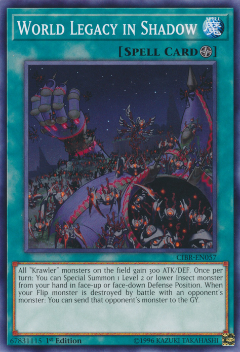 World Legacy in Shadow [CIBR-EN057] Common Yu-Gi-Oh!
