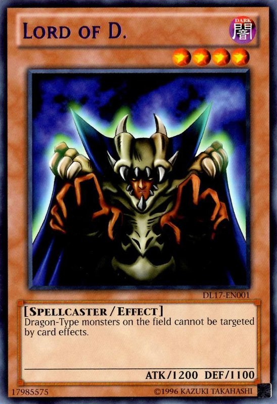 Lord of D. (Purple) [DL17-EN001] Rare Yu-Gi-Oh!