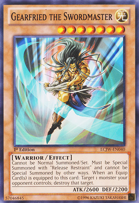 Gearfried the Swordmaster [LCJW-EN040] Common Yu-Gi-Oh!