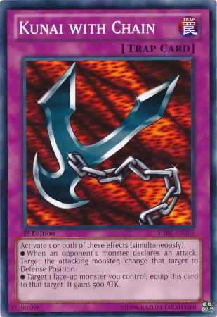 Kunai with Chain [SDBE-EN035] Common Yu-Gi-Oh!
