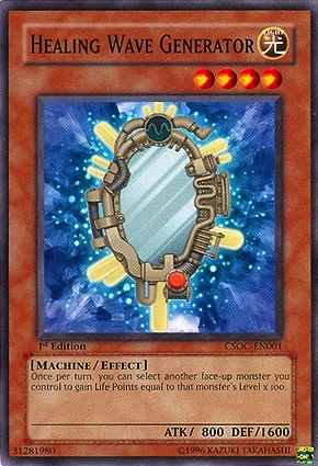 Healing Wave Generator [CSOC-EN001] Common Yu-Gi-Oh!