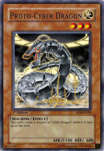 Proto-Cyber Dragon [SOI-EN010] Rare Yu-Gi-Oh!