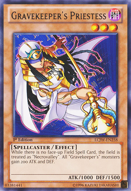 Gravekeeper's Priestess [LCJW-EN258] Rare Yu-Gi-Oh!