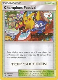 Champions Festival (SM78) (2017 Top Sixteen) [Sun & Moon: Black Star Promos] Pokémon