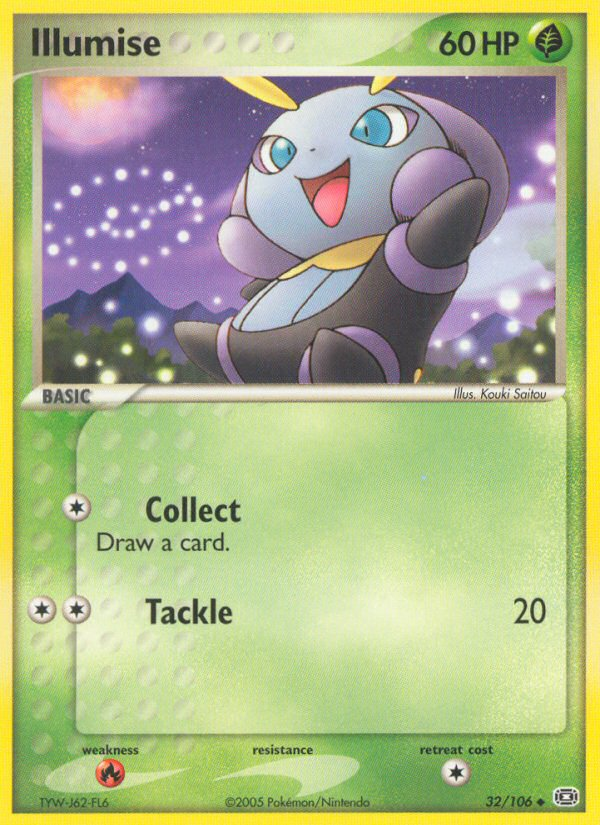 Illumise (32/106) [EX: Emerald] Pokémon