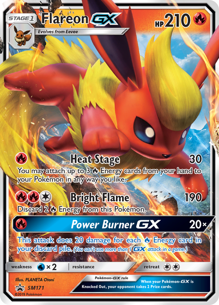Flareon GX (SM171) [Sun & Moon: Black Star Promos] Pokémon
