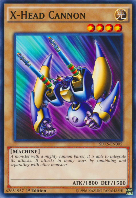 X-Head Cannon [SDKS-EN005] Common Yu-Gi-Oh!