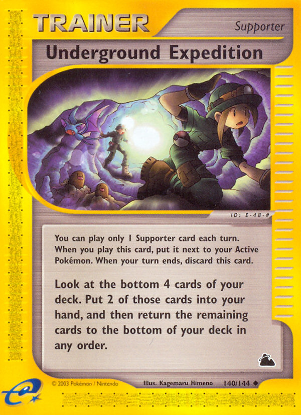 Underground Expedition (140/144) [Skyridge] Pokémon