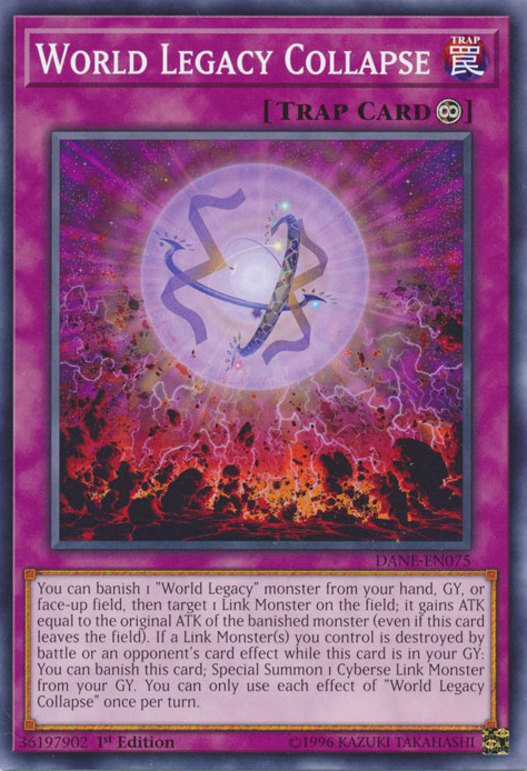 World Legacy Collapse [DANE-EN075] Common Yu-Gi-Oh!
