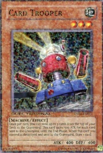 Card Trooper [DT02-EN057] Super Rare Yu-Gi-Oh!