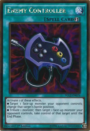 Enemy Controller [PGL2-EN076] Gold Rare Yu-Gi-Oh!