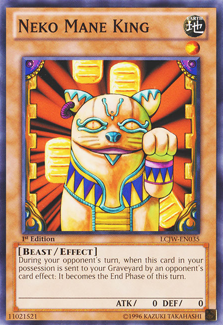Neko Mane King [LCJW-EN035] Common Yu-Gi-Oh!