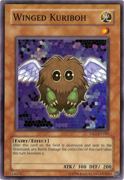 Winged Kuriboh [DR3-EN185] Super Rare Yu-Gi-Oh!