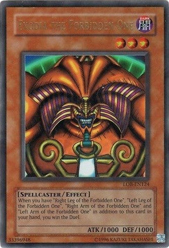 Exodia the Forbidden One [LOB-EN124] Ultra Rare Yu-Gi-Oh!