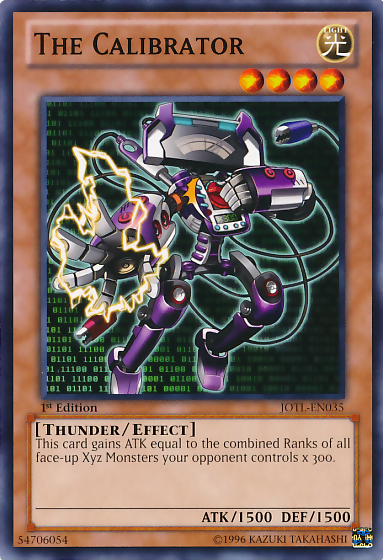 The Calibrator [JOTL-EN035] Common Yu-Gi-Oh!