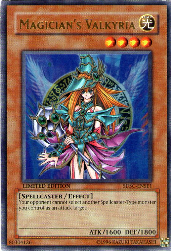 Magician's Valkyria [SDSC-ENSE1] Ultra Rare Yu-Gi-Oh!