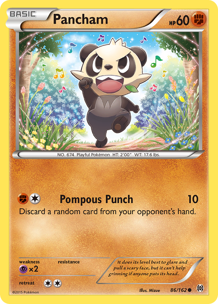 Pancham (86/162) [XY: BREAKthrough] Pokémon