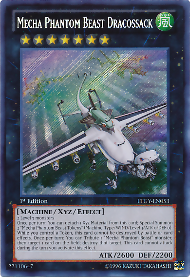 Mecha Phantom Beast Dracossack [LTGY-EN053] Secret Rare Yu-Gi-Oh!
