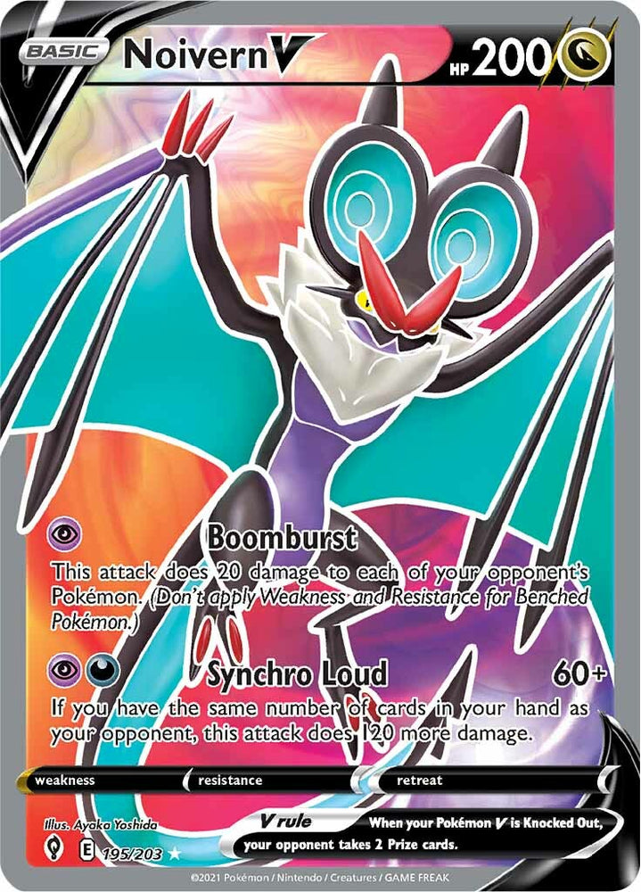 Noivern V (195/203) [Sword & Shield: Evolving Skies] Pokémon