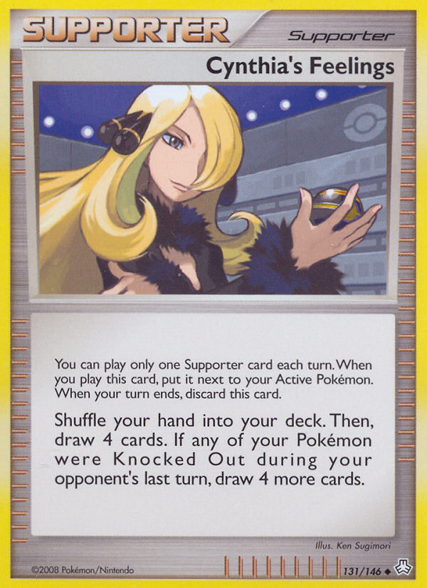 Cynthia's Feelings (131/146) [Diamond & Pearl: Legends Awakened] Pokémon