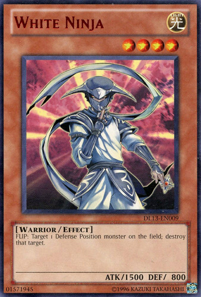 White Ninja (Red) [DL13-EN009] Rare Yu-Gi-Oh!