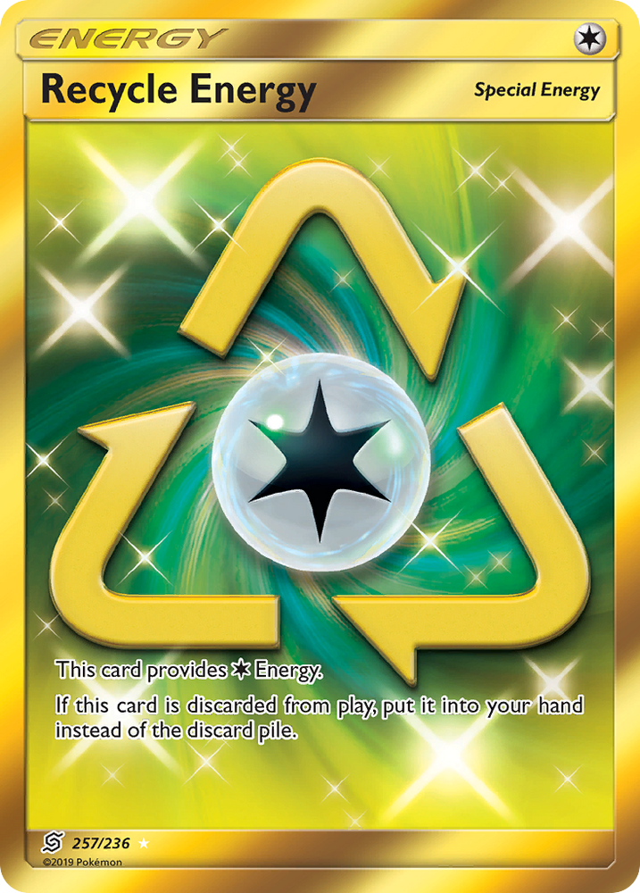 Recycle Energy (257/236) [Sun & Moon: Unified Minds] Pokémon