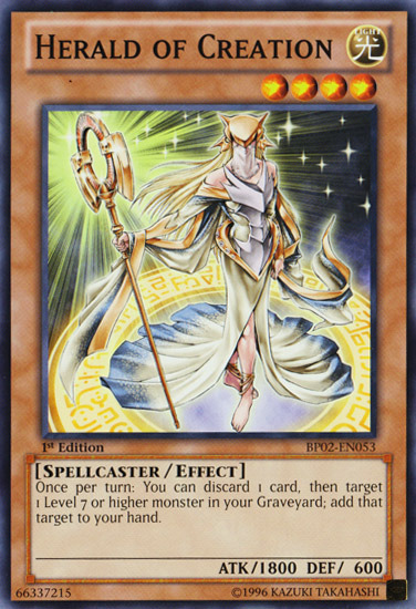 Herald of Creation [BP02-EN053] Mosaic Rare Yu-Gi-Oh!